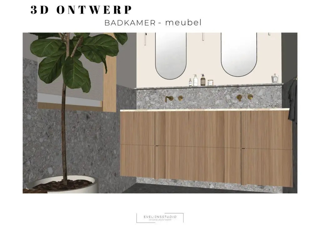 3d ontwerp badkamer